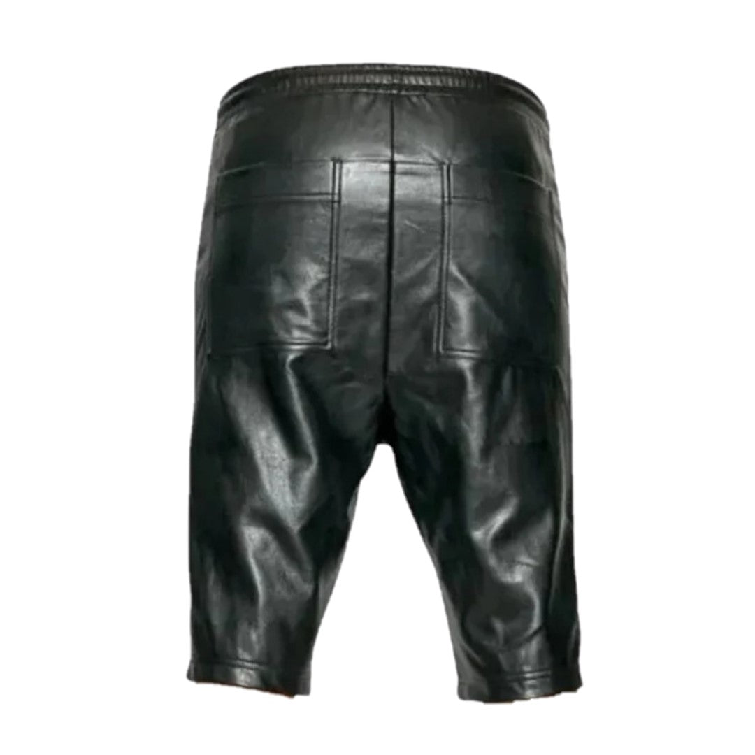 Faux Leather Biker Shorts Faux Leather Biker Shorts
