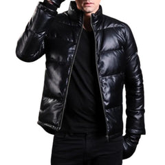 ジャケット・アウター PBD SHEEP SKIN Leather JACKET Winter Genuine Sheepskin Leather Jacket Men – Leather Wardrobe