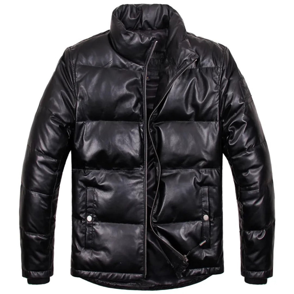 Winter Genuine Sheepskin Leather Jacket Men – Leather Wardrobe