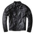 100% Genuine Leather Jacket For Men Biker Style