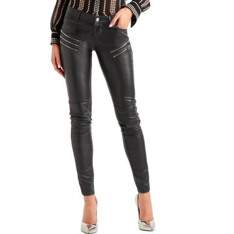 Slim Fit Women Pant With Side Zip Design