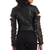 Leather Jacket Women With Buckle Arm Style