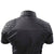 Men's Quilted Shoulder Design Leather Shirt