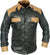 Leather Shirt For Men With Full Button Closer