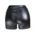 Women Sexy And Slim Fit Leather Shorts