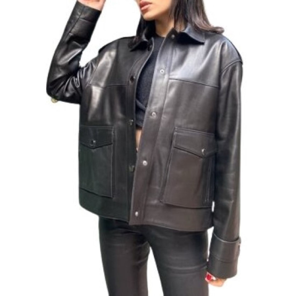 Women Stylish Leather Jacket