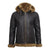 Men's Leather Jacket With Inner Fur