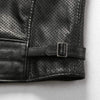 Men Perforated Biker Leather Vests