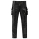 Unique Style Leather Pants For Men