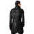 Long Black Leather Coat Mens
