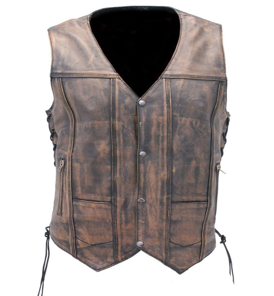 Vintage Leather Vest