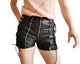 Unique Style Women Shorts For Women With Front And Back Zip Design