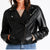 Side Zip Leather Jacket