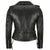 Women Leather Jacket With Side Lace Design
