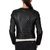 Quilted Design Leather Jacket Women