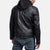 Sheep Leather Jacket with removable hood - Leather Wardrobe
