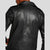Anson Black Biker Leather Jacket - Leather Wardrobe