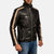 Jack Black Leather Biker Jacket Up to 5XL - Leather Wardrobe