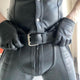 Mens Leather Pant - Genuine Sheep Leather Party Pants -Hand Made Quilted Design with Zipper Front to Back - Leather Wardrobe