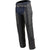 Black Premium Leather Chaps with Coin Pocket