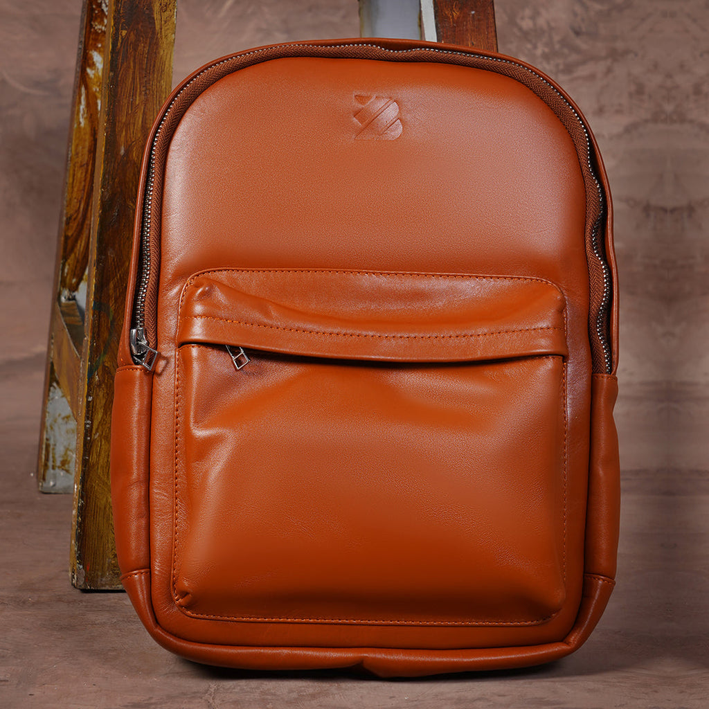 Brown Leather shoulder bag