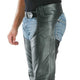Leather Chaps Black Advanced Dual Comfort Leather Chaps