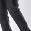 Lambskin Leather Quilted Pants with Full Back Zipper