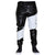 Leather Trousers With White Quilted Cow Leather Contrast