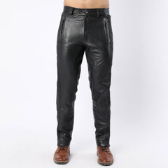 Side & Back Lined Men's Sheep Leather Pants – Leather Wardrobe