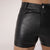 Mens Leather Party Shorts