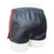 Mens Sheep Leather Shorts with red strips