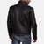 Drakeshire Brown Leather Jacket Up to 5XL - Leather Wardrobe