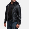 Highschool Black Leather Jacket Up to 5XL - Leather Wardrobe