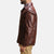 Vincent Alley Brown Leather Jacket Up to 5XL - Leather Wardrobe