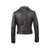 Short Biker Leather Jacket for women