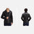 Black Studded Leather Biker Jacket Up to 5XL - Leather Wardrobe