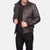 Glen Street Brown Leather Bomber Jacket Up to 5XL - Leather Wardrobe