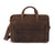 Vintage Leather Laptop Bag for Office