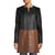 Womens Lamb Leather Dress Coat