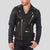 Coby Black Biker Leather Jacket - Leather Wardrobe