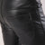 Black Sheep Leather Pants with Extended Flap